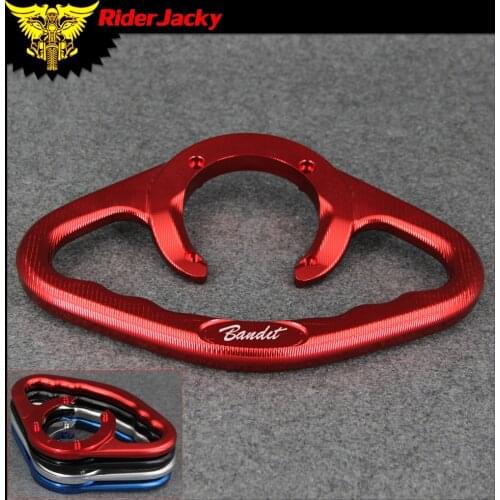 Motorcycle Passenger Tank Grab Bar Handle Armrest For Suzuki Bandit GSF1200 1996-2011 2003 2004 2005 2006 2007 2008 2009 2010
