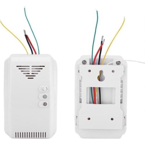 Propane Butane Sensor 12V Gas Detector Sensor Alarm LPG Natural Motor Home Camper LED Flash Alarm Sound