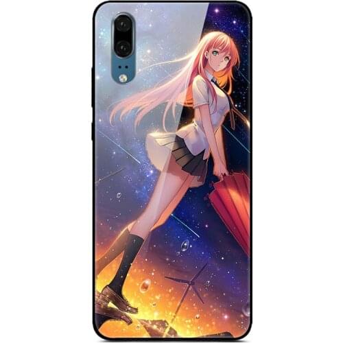 Glass Case For Huawei P20 Phone Case Phone Cover Phone Shell Back Bumper Series 3