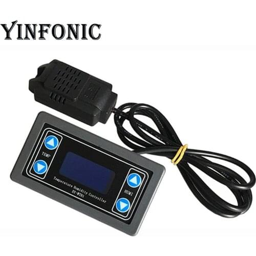 XY-WTH1 Thermostat Temperature Humidity Control Thermometer Hygrometer Controller Module Relay DC 12V LED Display Dual Output