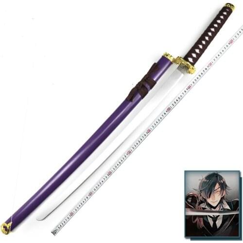 Touken Ranbu Online Oo Kurikara Wooden Sword Game Cosplay Weapons knife blade Samurai Swords Stage Performance Props