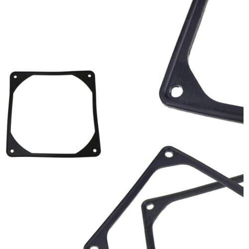 10Pcs Anti-Vibration Silicon Fan Gasket Noise Reducing Gasket Pad for PC Computer Case Fan
