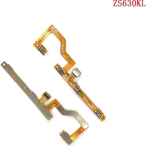 10PCS Power ON OFF Volume Up Down Side Button Switch Flex Cable For ASUS Zenfone 6 2019 ZS630KL