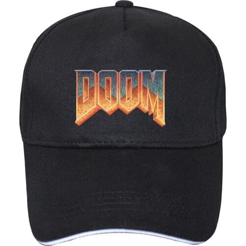 2020 Doom Game Men Natural Cap Baseball Fashion Games Hat Teenage Unique Women Hip Hop Cap Hats