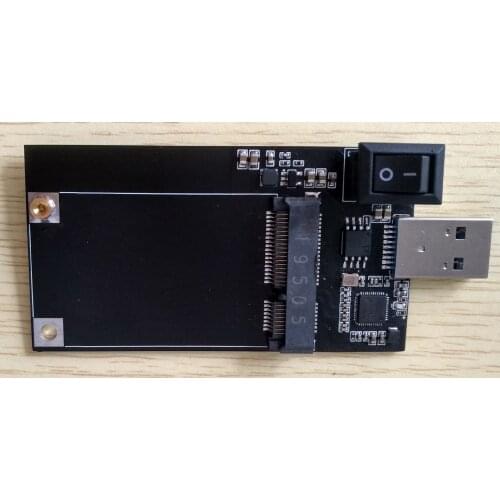 ASM1153E Transfer Board SSD Card Opener MSATA Hard Drive to USB SSD Mass Production Tool