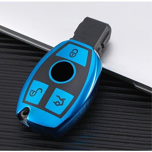 3 Buttons Tpu Car Cover For Mercedes Benz W204 W212 C180 Glk300 Cls Clk Cla Slk C S E Xlass Smart Remote Holder Key Case Shell