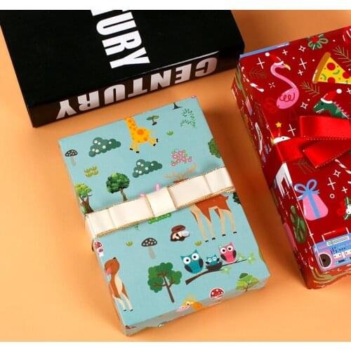 10pcs/lot Cartoon Gift Wrapping Papers Kraft Paper Kids Birthday New Year Christmas Gift Wrapping Papers Party Supply
