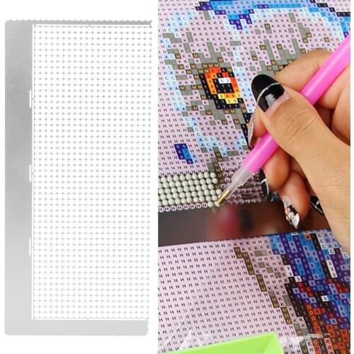Blank Grids Full Drill Kit Tools Metal Net Ruler Drilling Dot Drill Diy Tools 5D DIY Diamond Painting Rulers