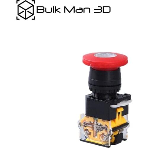 Panel Mount Emergency STOP Button N/C Switch