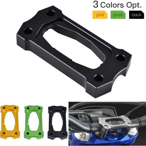 7/8" 22mm Handlebar Stabilizer Mount Handle Bar Riser Clamp For Kawasaki KX12/250/250F KDX200/250 KLX250 For Suzuki RMZ250 250SB