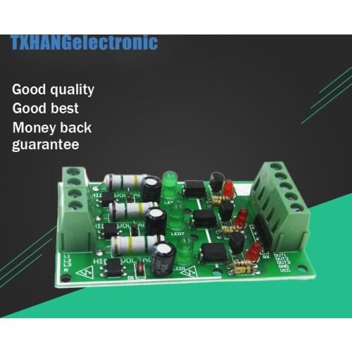 3 Channel Optocoupler Isolation Module AC 220V Isolated Board Testing Module No PCB Holder AC Detection Module