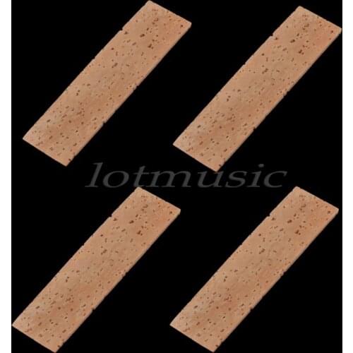 Natural Clarinet Neck Cork Sheet 2mm Bb Clarinet Joint Cork Clarinet Neck Cork Pack of 4