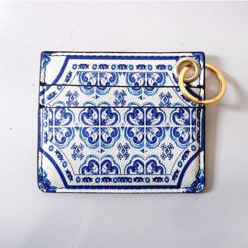 Card bag womens new multi-card position anti-degaussing ultra-thin large capacity exquisite high-grade compact card bag girl