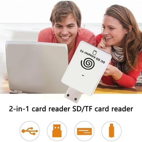 RetroScaler The New Second-generation SD Card Reader Dreamcast For DC Console Adapter With Game DreamShell_Boot_Loader CD
