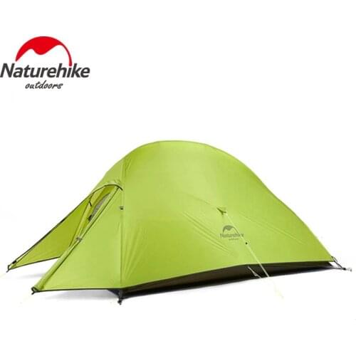 Naturehike Cloud UP Updated Tent Free Self Standing 20D Silicone Double Layers 1 2 3 Person Ultralight Outdoor Camping Tent