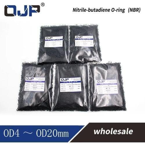 300PCS/lot CS1.5mm Thickness Rubber NBR Sealing O-Ring OD4/4.5/5/5.5/6/6.5/7/7.5/8/8.5/9/9.5/10mm O Ring Seal Gasket Ring Washer