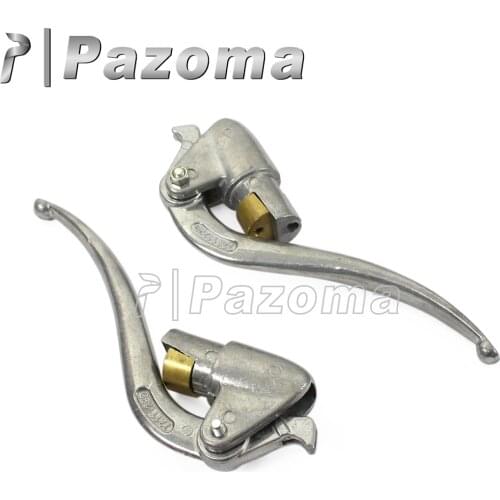 1 Pair Aluminum Motorcycle Left and Right Brake Clutch Hand Grip Lever for K750 KS750 M1 M72 R75 Dnepr Ural Sidecar