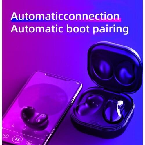 S6 Bluetooth Earphone In-ear Mini Sports HiFi Noise Reduction Earpieces 8D HiFi Sound Binaural Call Earpieces Wireless Earbuds