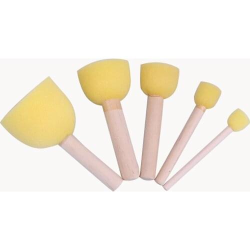 39 Pcs/set Funny Creative Toy for Children DIY Graffiti Sponge Art Supplies Brushes Seal Painting Tools Funny Drawing Toys