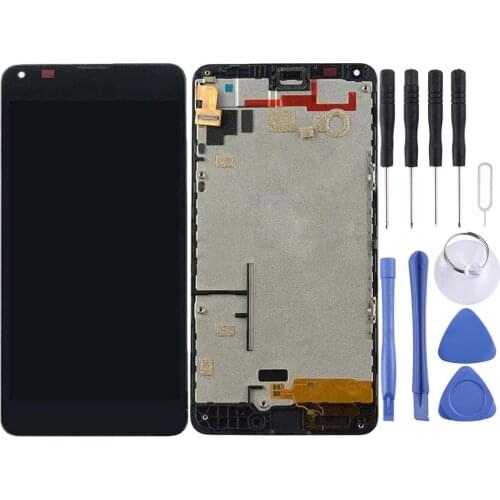 2019 AAA+++ LCD Screen and Digitizer Full Assembly with Frame for Microsoft Lumia 640