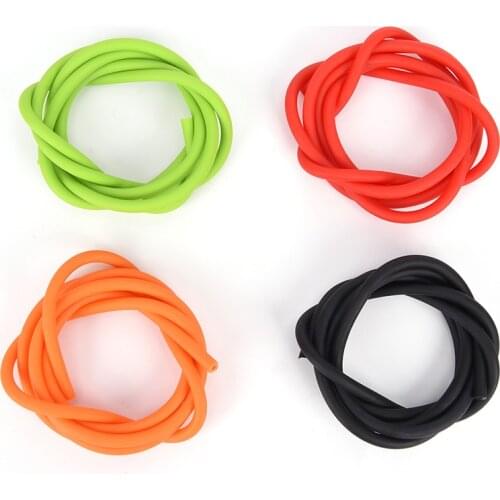 1.7x4.5mm Natural Latex Stretch Replacement Band Catapults Sling Rubber1m Elastic Slingshot Rubber Tube Outdoor