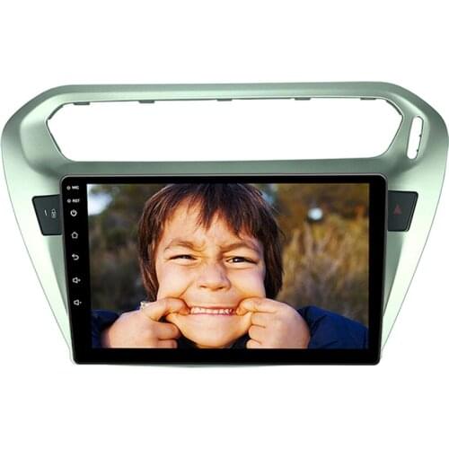 2 Din 9 Inch Car Multimedia Player Radio Installation DVD GPS Mp5 Fascia Panel For Peugeot 301 CITRON ELYSEE 2014 Dash Mount Kit