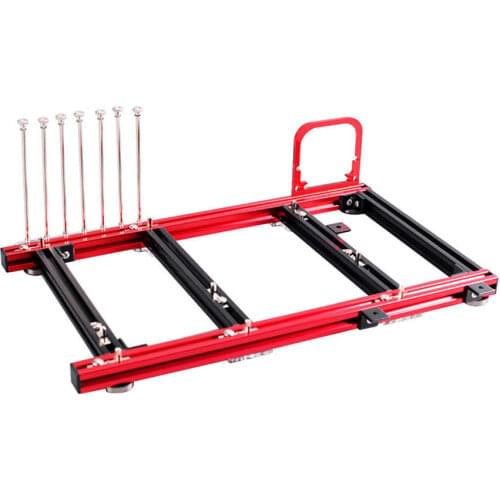 DIY Mini Open Aluminum Alloy Frame for ITX / M-ATX / ATX Motherboard PC Computer Case DIY Computer Case Heat Dissipation