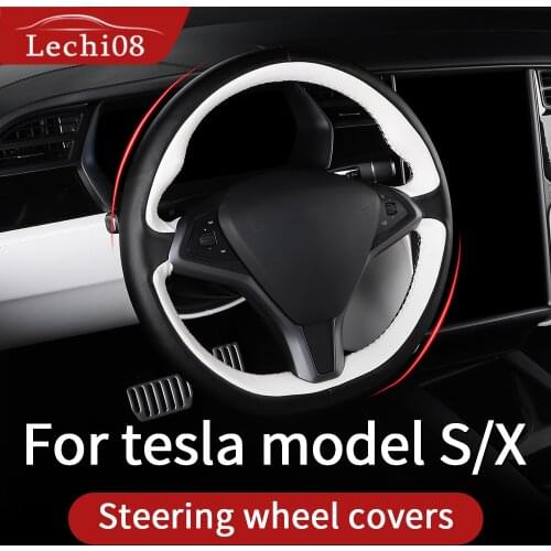 Steering wheel cover For tesla model X accessories model s tesla 2018 model x interior accessories