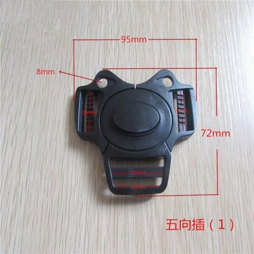 Baby 5 Point Belt Lock Clip Hook Stroller Pram Buggy Safe Harness Strap Buckle seat belt buckle