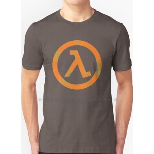 Half Life T Shirt 100% Pure Cotton Steam Valve The Cake Is A Lie Portal 2 Chell Half Life 2 Hl2 Gordon Freeman Alyx Video Games