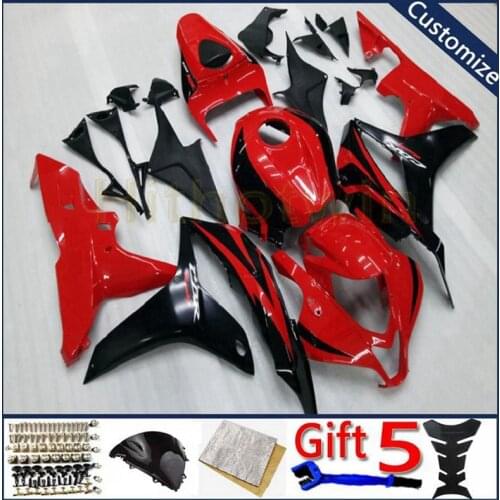 Motorcycle cowl For CBR600RR 2007 2008 CBR 600 RR 07 08 F5 ABS plastic motor Fairing kit Injection mold red