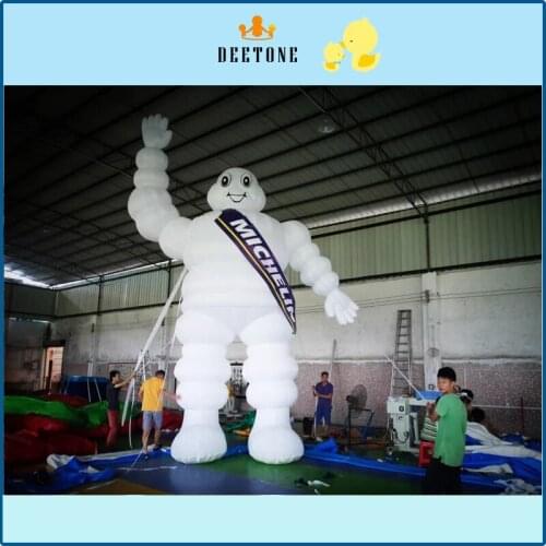 Custom made inflatable mascot, inflatable promotion moving cartoon for advertising