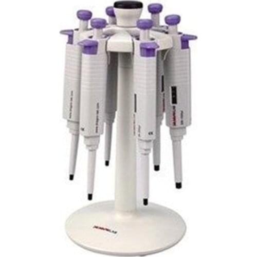 Circular Rotating Pipette rack pipette stand for adjustable pipette applicable for Dragon lab