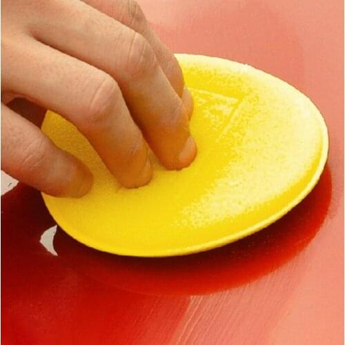 Fit 12pcs Car Waxing Polish Wax Foam Sponge Applicator Pads 10CM Cleaning Sponge Clean Washer Washing Tool Car Care