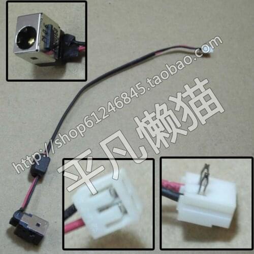 DC Power Jack with cable For Toshiba NB200 NB205 NB300 NB305 NB500 laptop DC-IN Flex Cable