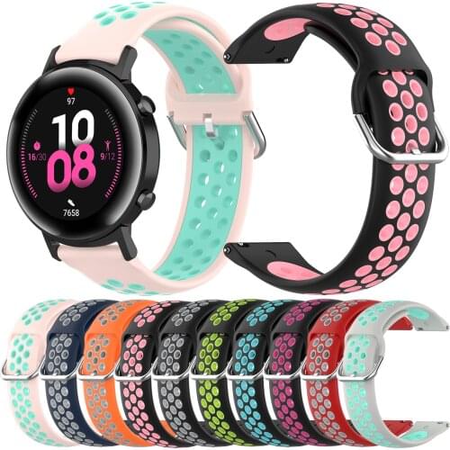 Essidi 22mm Soft Silicone Straps For Huami Amazfit Pace Stratos 2 3 Watch Wrist Band Loop For Amazfit GTR 47mm GTR 2 2e Bracelet