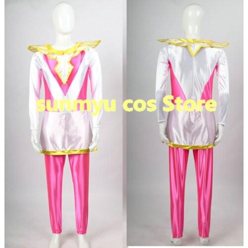 Choujin Sentai Jetman Pink Bodysuits Cosplay Costume,Custom Size Halloween