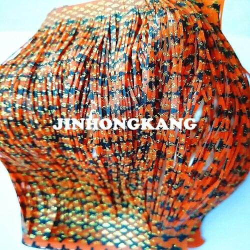 Fishing Lure Silicone Skirt Layers,Silicone Skirt Material for Tackle Craft, DIY Spinner, Rubber Jigs, Buzzbait--48