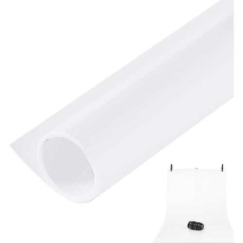 Selens 80x150cm Photography PVC Backdrop Matte&Smooth PVC Background White Waterproof Anti-wrinkle Background Backdrop Paper