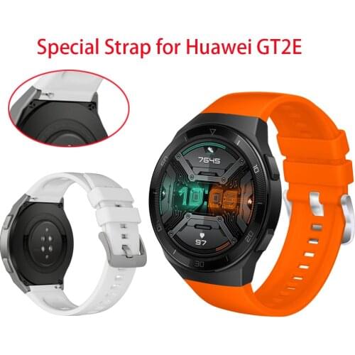 Sport Silicone Watch Strap For Huawei watch GT 2e original SmartWatch band Replacement GT2e WristBand 22mm Bracelet belt