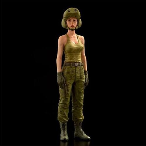 1/35 Resin figures 1/35 model kit Female driver XD202D