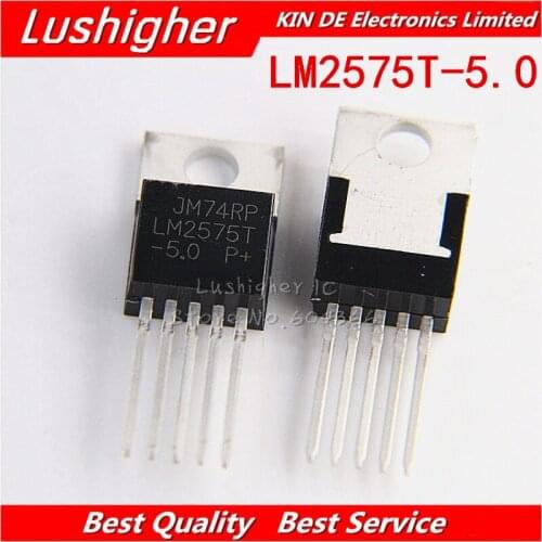 100pcs LM2575T-5.0 TO220-5 LM2575T-5 TO-220 LM2575T