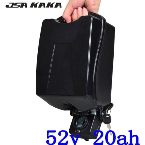 36V 48V 52V Frog eBike Lithium Battery 52V 48V 36V 20Ah 18Ah 15Ah Electric Bike Batteries for 1000W 750W 500W 350W 250W Motor