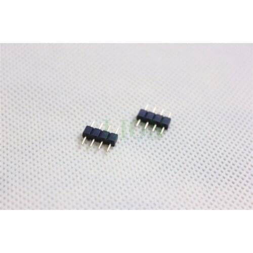 4pin RGB connector, 4 pin needle, male type double 4pin, for LED RGB strip connector