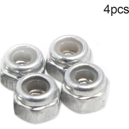 4 Pcs M2.5 Nuts Spare Parts Locknut Accessories Durable for Wltoys 12428 1/12 RC Car орехи 너트