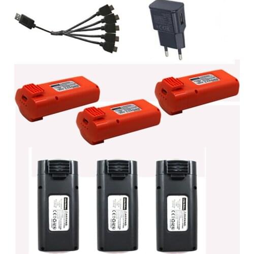 7.4V 2200mAh Lipo Battery With 5-in-1 Charger For SG108 SG-108 Drone RC Quadcopter Spare Parts Drone Rechargeable Battery