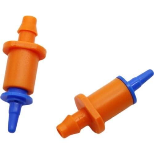 4/7mm Hose Interface 360 degree Automatic Refraction Sprinklers Irrigation Garden Greenhouse Watering Nozzles 10 Pcs