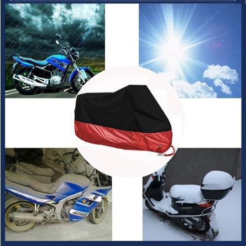 Motorcycle Cover 190T High Quality Moto Waterproof Outdoor Electric Bicycle Covers Motor Rain Coat Dust Suitable for All Motors
