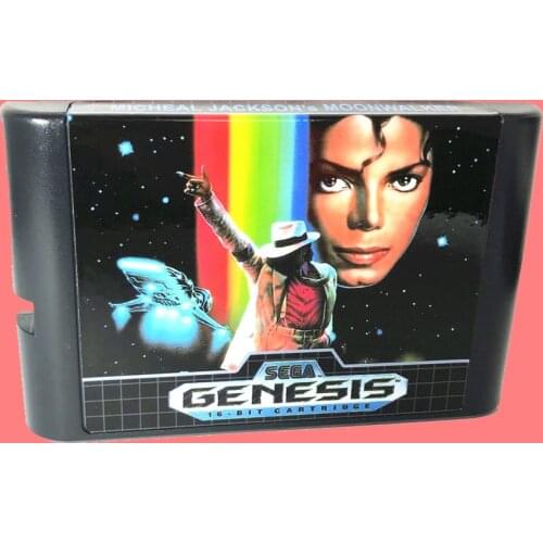 Micheal Jackson Moonwalker For SEGA GENESIS Mega Drive 16 bit Game Cartridge For PAL and NTSC Drop shipping