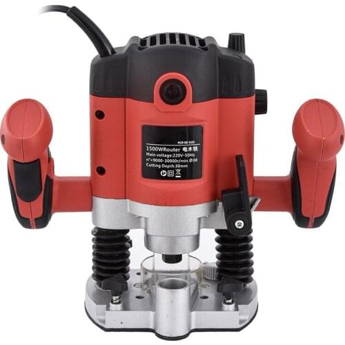 M1R-DS-12 Bakelite Milling Machine Woodworking Milling Machine Multi-function Trimming Machine 220V/110V 1500W 9000-30000r/min